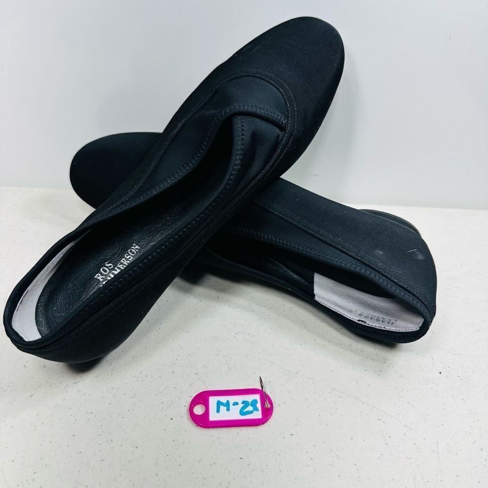 Ros Hommerson Black Softy womens Shoes 9,5 N  Narrow A Flats Loafers